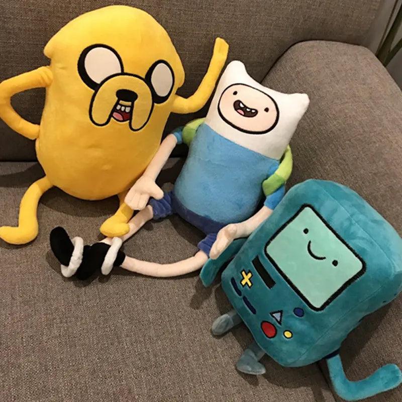 28-42cm Finn Jake BMO Soft Stuffed Animal Dolls Creative Adventure Time Plush Toys Cartoon Stuffed Dolls Kids Gifts - CHAMBERLAND HOMES