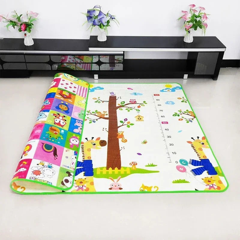 Non-Toxic 200cm x 180cm Baby Activity Mat | Safe Play Rug - Chamberland Homes