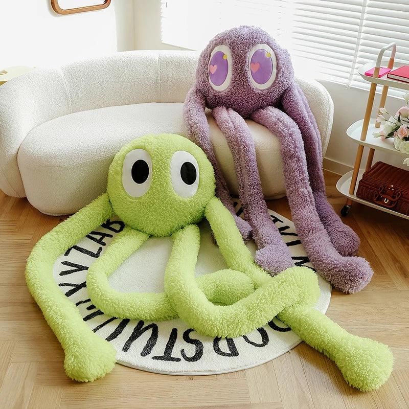 200CM Long-Legged Octopus Doll - Giant Plush Pillow & Toy