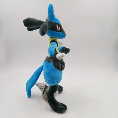 Original Pokémon Riolu & Lucario Plush – Kawaii Stuffed Dolls for Boys