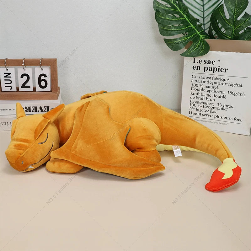 50cm Sleep Charizard Plush Toy – Anime Pokémon Stuffed Animal for Kids