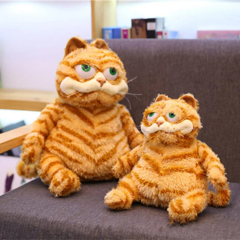 Garfield Plush Doll – Cute & Fluffy Fat Cat Stuffed Toy for Christmas