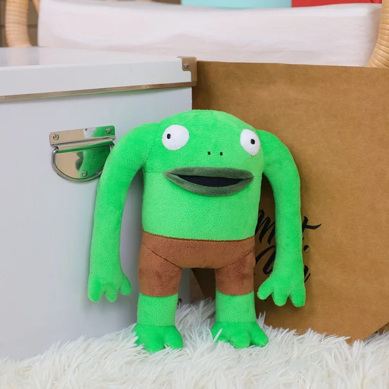 Smile Friends Mr. Frog Stuffed Toy – Perfect for Children and TV Show Fans