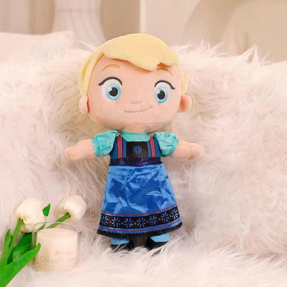 Princess Elsa & Ariel Mermaid Plush Dolls – Cute and Cuddly