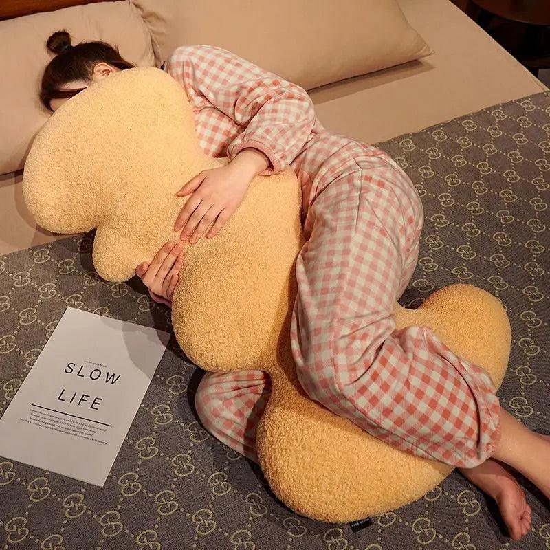 Cute Wave Hug Pillow Anti Anxiety Accompany Pillow