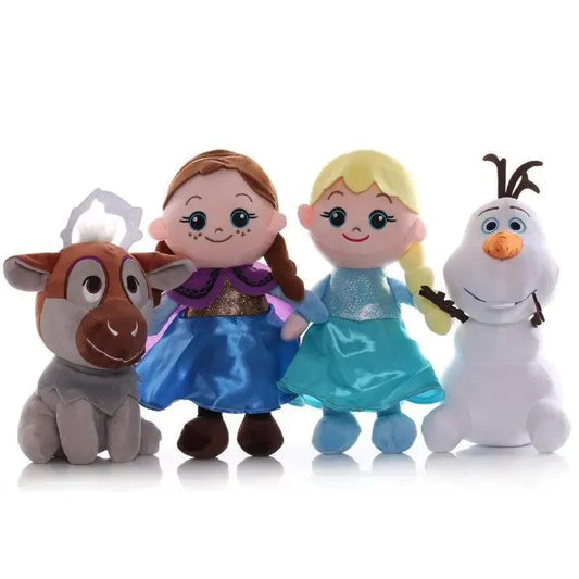 Disney Frozen Plush Toy Princess Elsa Anna Doll Snowman Plushie