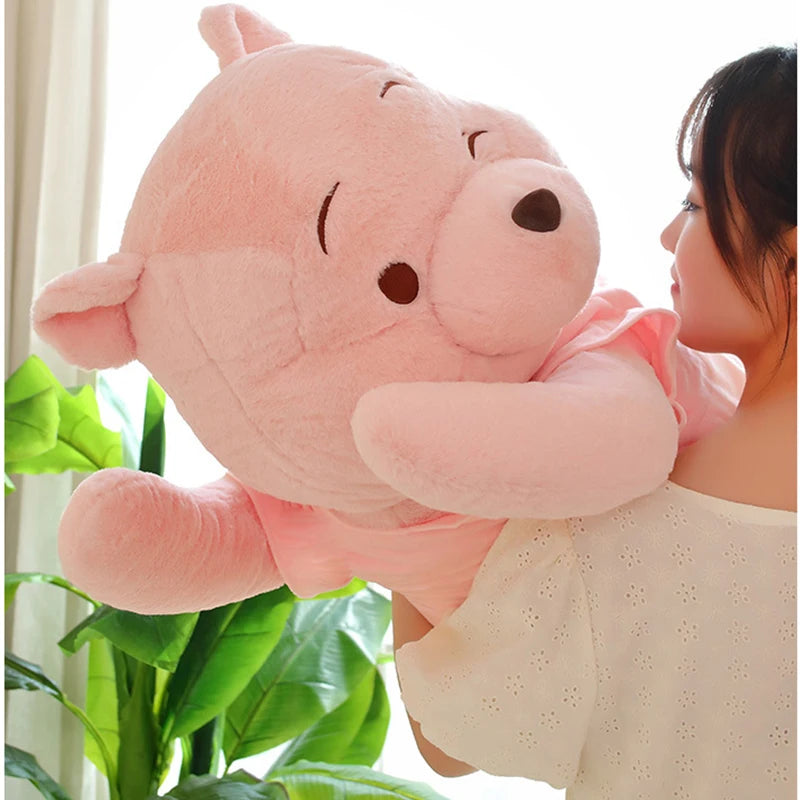 Hot Disney Kawaii Winnie the Pooh Plush Toy – Cute Pink Bear Pillow & Doll