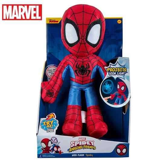 30cm Disney Spider-Man: Into the Spider-Verse Plush Toy – Soft Stuffed Doll & Pillow