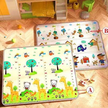 Non-Toxic 200cm x 180cm Baby Activity Mat | Safe Play Rug - Chamberland Homes