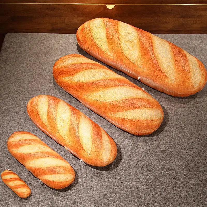 French Bread Plush Pillow Stuffed Printing Images Food Plushie Peluche Party Prop Decor Sleeping Companion Man Gift - CHAMBERLAND HOMES