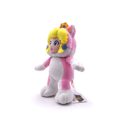 Princess Peach Mario Plush Toys – Kawaii Stuffed Dolls Collection