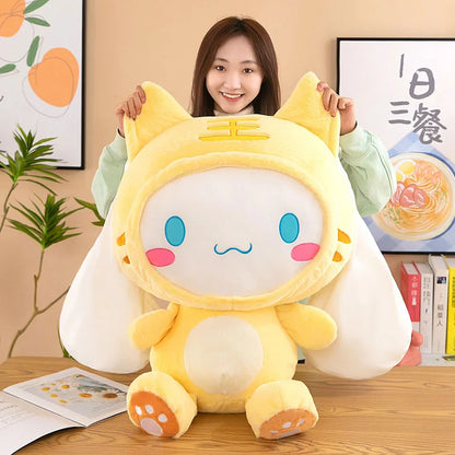 Big Sanrio Cinnamoroll Plush – Kawaii Dog Pillow & Stuffed Animal for Kids