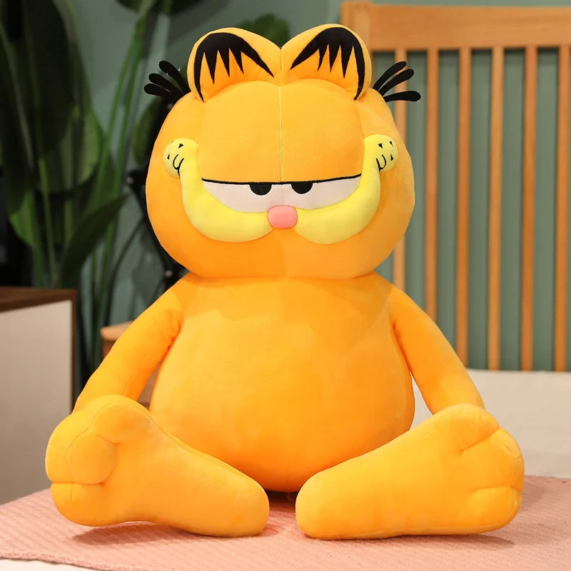 Garfield Plush Toy – Fat Angry Cat with Tiger Skin Simulation