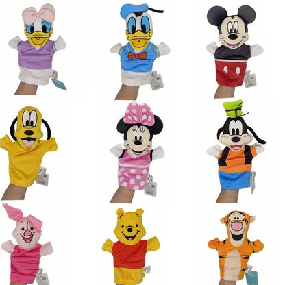 Disney Hand Puppets - Mickey, Minnie, Donald, Daisy Duck & Pluto