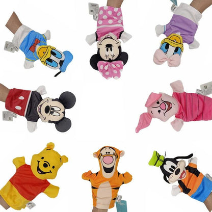 Disney Hand Puppets - Mickey, Minnie, Donald, Daisy Duck & Pluto