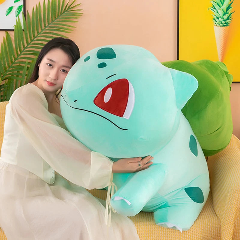 Original Pokémon Bulbasaur Plush – 25CM Cute Soft Toy & Pendant for Kids