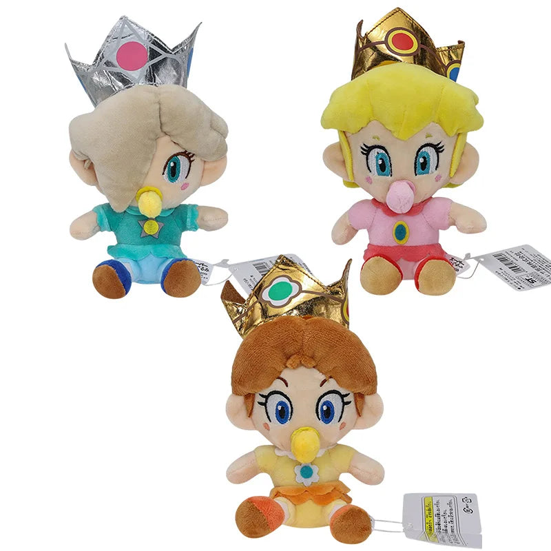 Princess Peach Mario Plush Toys – Kawaii Stuffed Dolls Collection