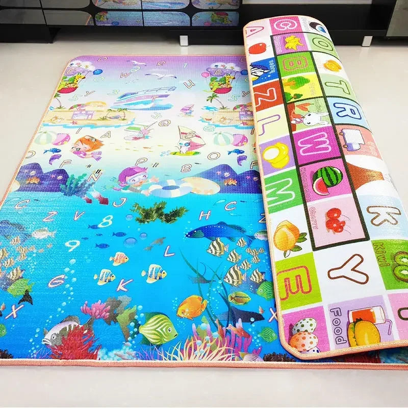Non-Toxic 200cm x 180cm Baby Activity Mat | Safe Play Rug - Chamberland Homes