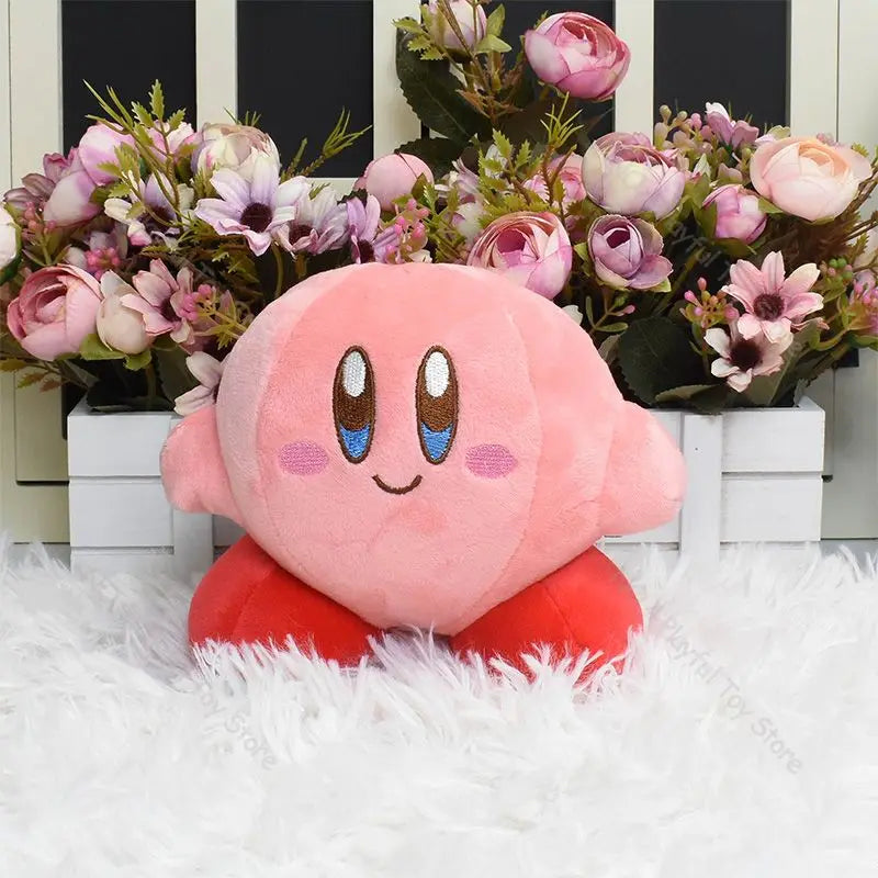 6-Style Anime Kirby Plush Doll – Soft, Kawaii Cartoon Toys Collection