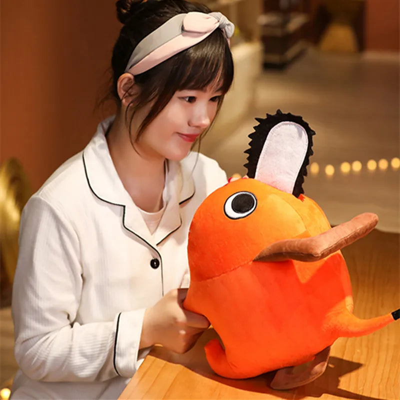 Chainsaw Pochita Plush Doll – Cute Anime Soft Toy for Kids