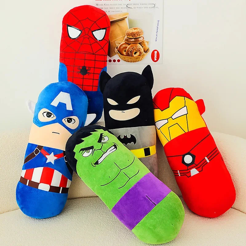 50cm Avengers Plush Doll Pillow – Spider-Man, Iron Man & Batman