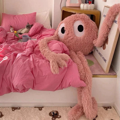 175CM  New Giant Swag Plush Green or Pink Octopus Alien Monster Stuffed Toy