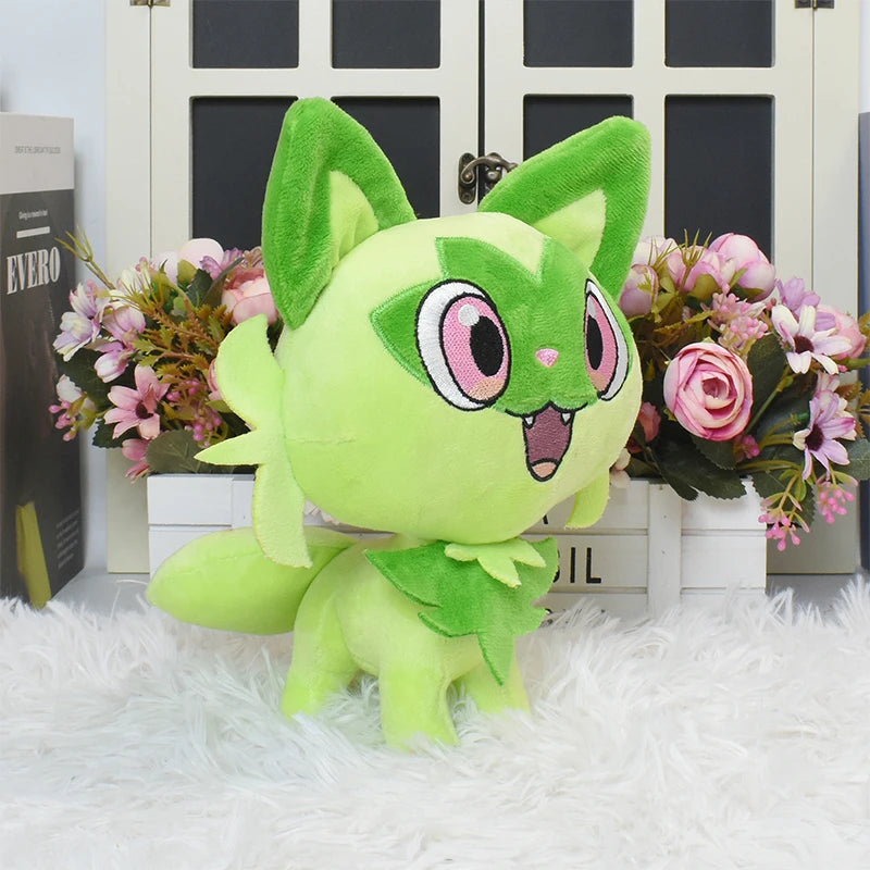 Sprigatito Pokémon Plush Doll – Soft, Cuddly Animal Toy & Great Gift