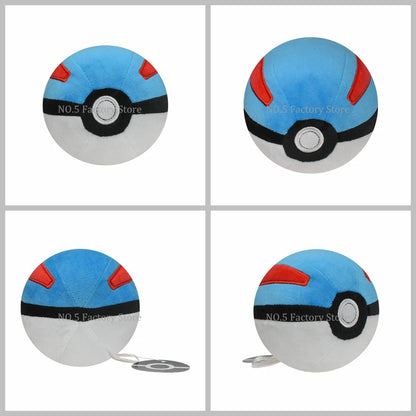 9 Styles Pokémon Plush – Poké Balls, Master Ball & More