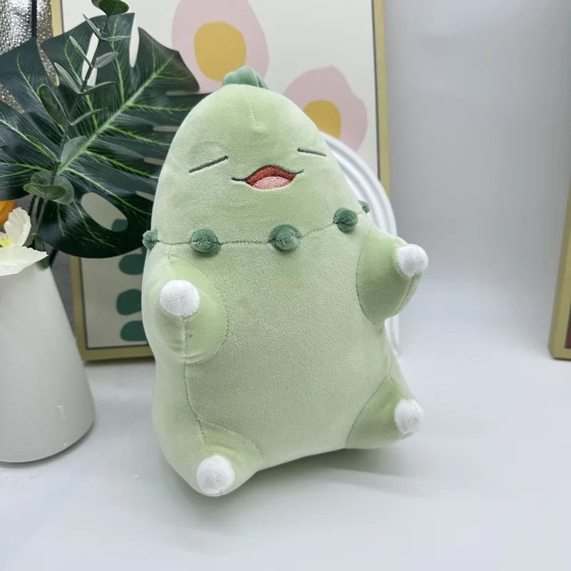 Pokémon Sleep Series Plush – Chikorita, Slowpoke, Cubone Stuffed Toys