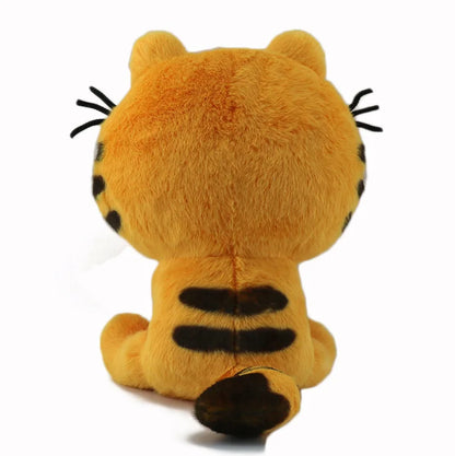 Yellow Striped Cat Plush Toy – Cute 1/5pc Doll Cushion & Pillow for Kids