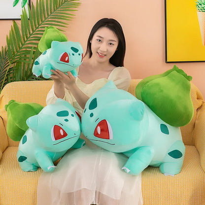 Original Pokémon Bulbasaur Plush – 25CM Cute Soft Toy & Pendant for Kids