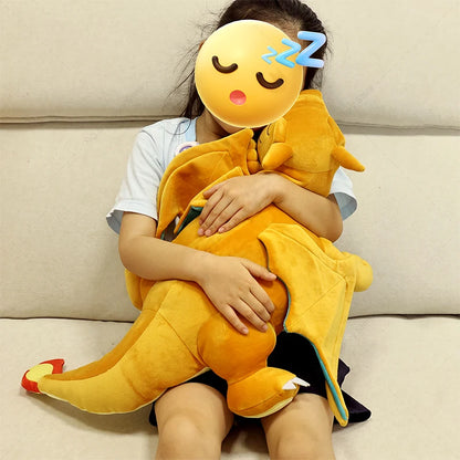 50cm Sleep Charizard Plush Toy – Anime Pokémon Stuffed Animal for Kids