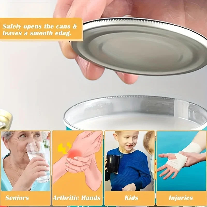 One-Touch Can Opener | Effortless, Safe, Smooth Kitchen Gadget - Chamberland Homes
