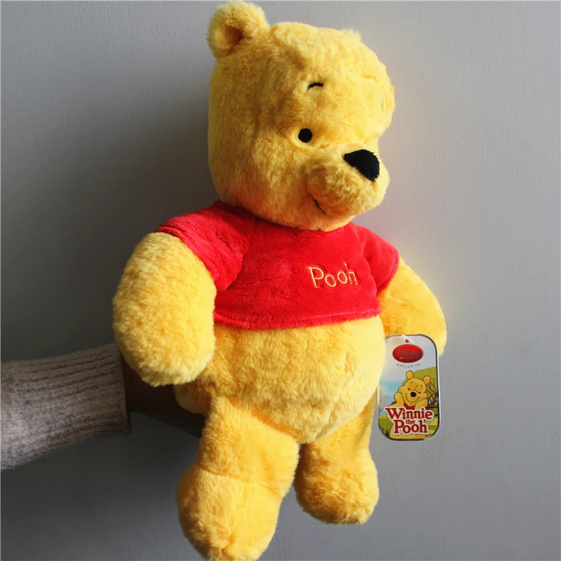 35cm Original Disney Winnie the Pooh Plush Toy – Kawaii Pillow & Doll