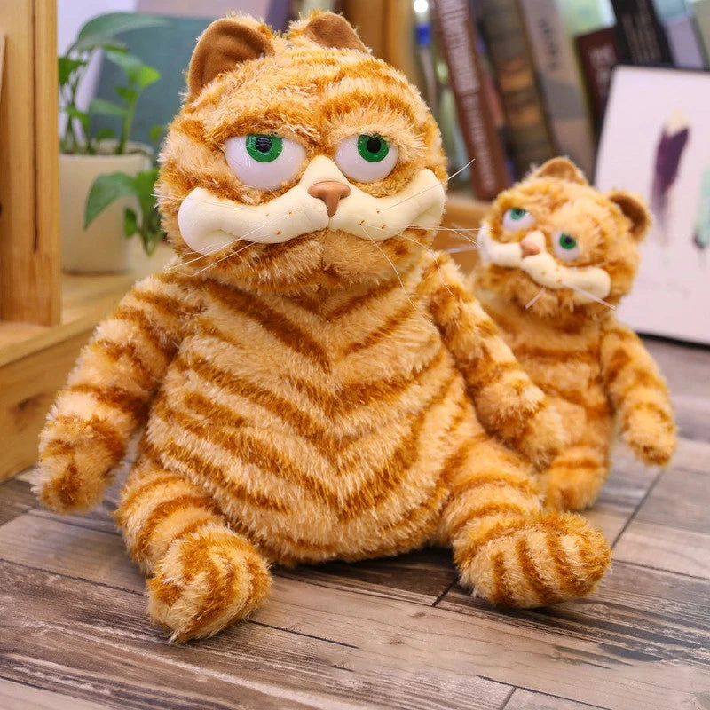 Garfield Plush Doll – Cute & Fluffy Fat Cat Stuffed Toy for Christmas