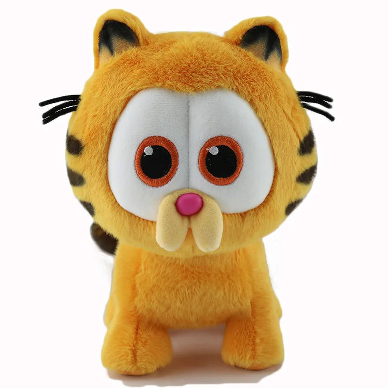 Yellow Striped Cat Plush Toy – Cute 1/5pc Doll Cushion & Pillow for Kids