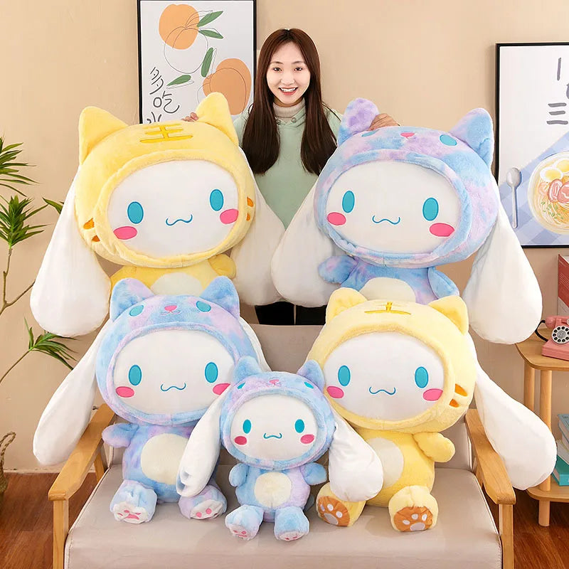 Big Sanrio Cinnamoroll Plush – Kawaii Dog Pillow & Stuffed Animal for Kids