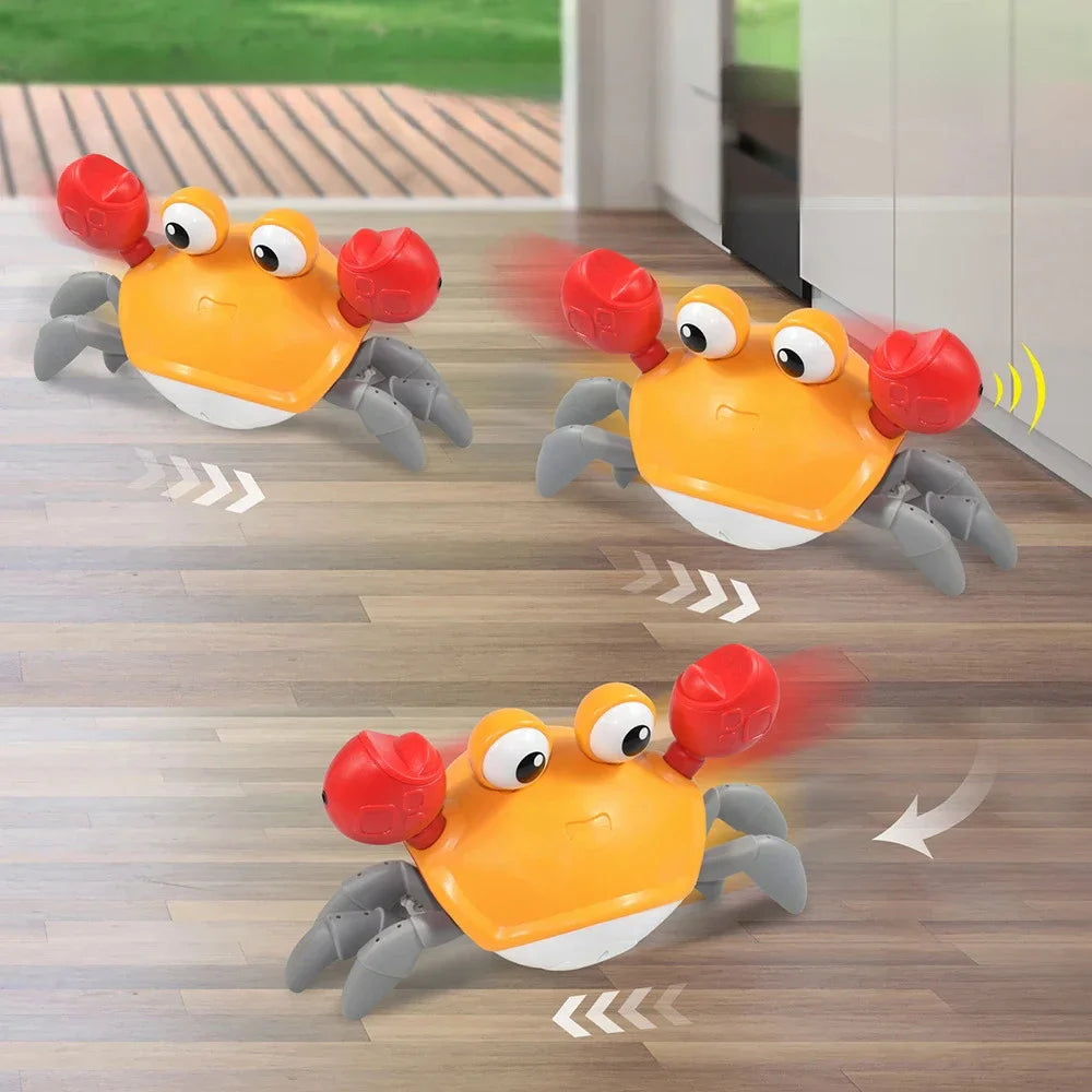 Kids Induction Escape Crab Octopus Crawling Toy | Musical Educational Toy - Chamberland Homes