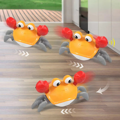 Kids Induction Escape Crab Octopus Crawling Toy | Musical Educational Toy - Chamberland Homes